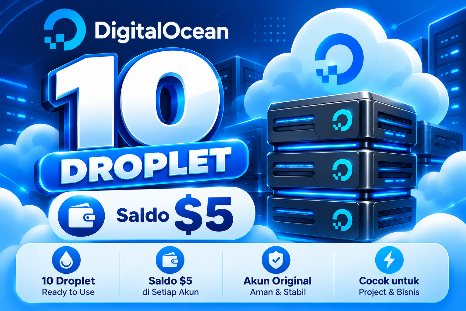 Digital Ocean 10 Droplet